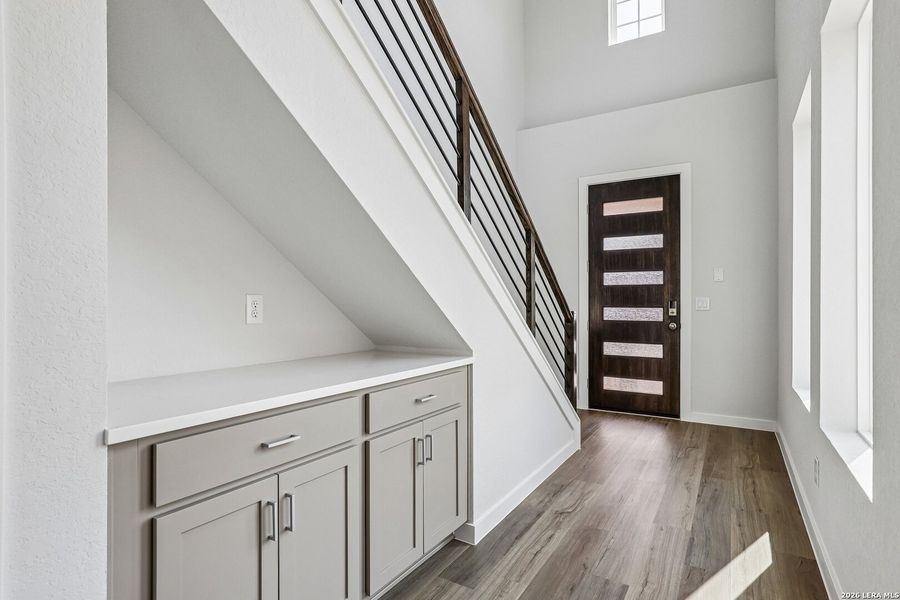 Furnished interior view inside a new home in Weston Oaks, San Antonio (Image 9).