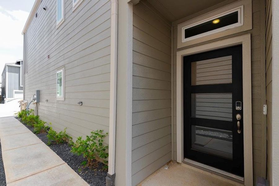 Exterior details and patio area of a home in , Houston (Image 26). Exterior details and patio area of a home in , Houston (Image 26).