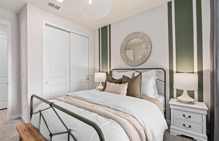 Furnished interior view inside a new home in Del Webb Sunbridge, St. Cloud (Image 21).
