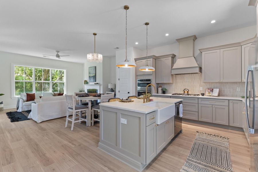 Furnished interior view inside a new home in , Mount Pleasant (Image 11).