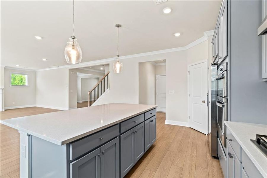 Furnished interior view inside a new home in , Lawrenceville (Image 16).