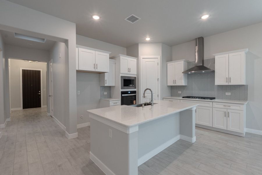 Furnished interior view inside a new home in Emerald Estates, El Paso (Image 8).