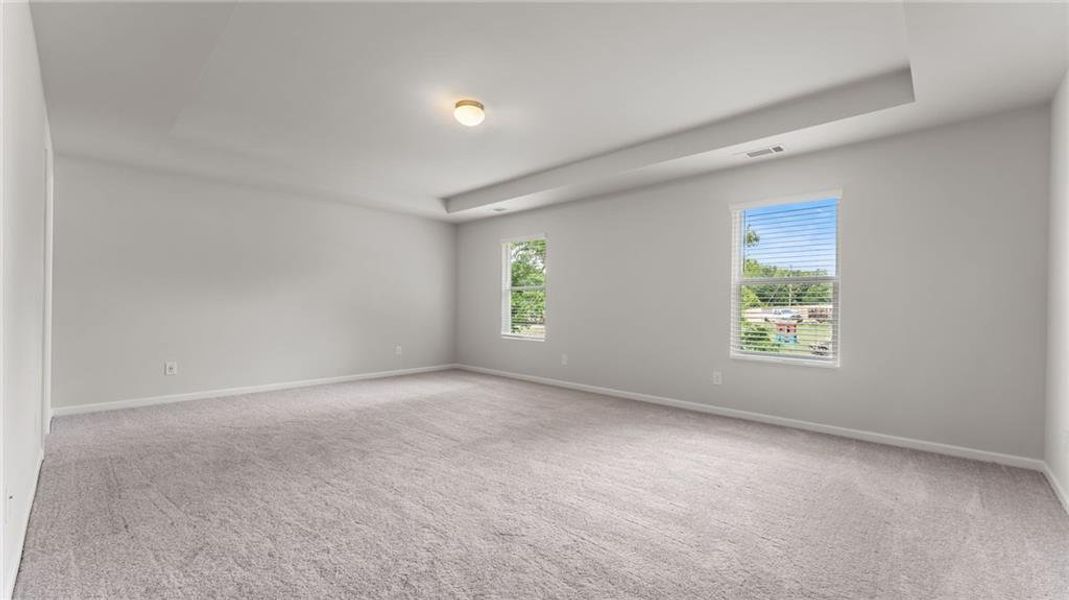 Spacious, unfurnished interior of a new home in Owen Preserve, Canton (Image 11).