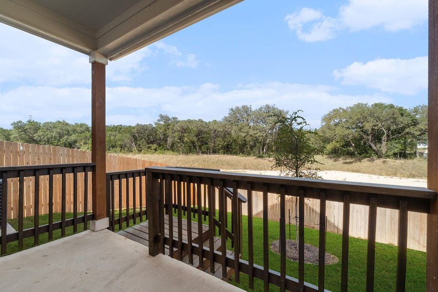Representative furnished interior of a home built from the The Lancaster by Rosehaven Homes in Friedrich Hill, San Antonio (Image 25).