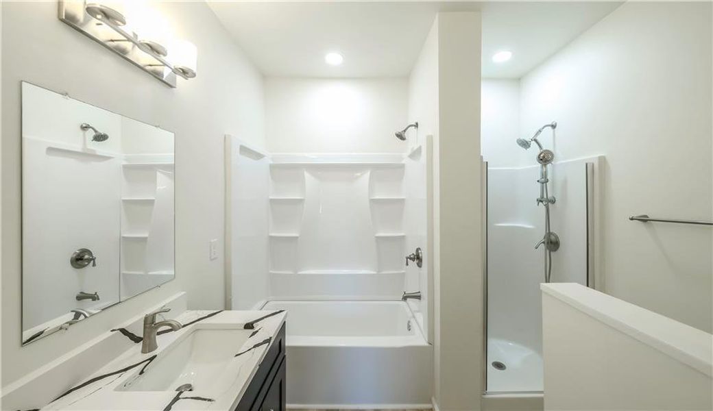 Furnished interior view inside a new home in , Carrollton (Image 12).