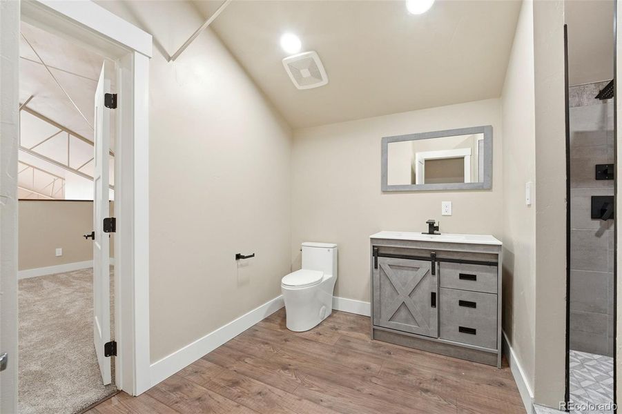 Furnished interior view inside a new home in , Rye (Image 7).