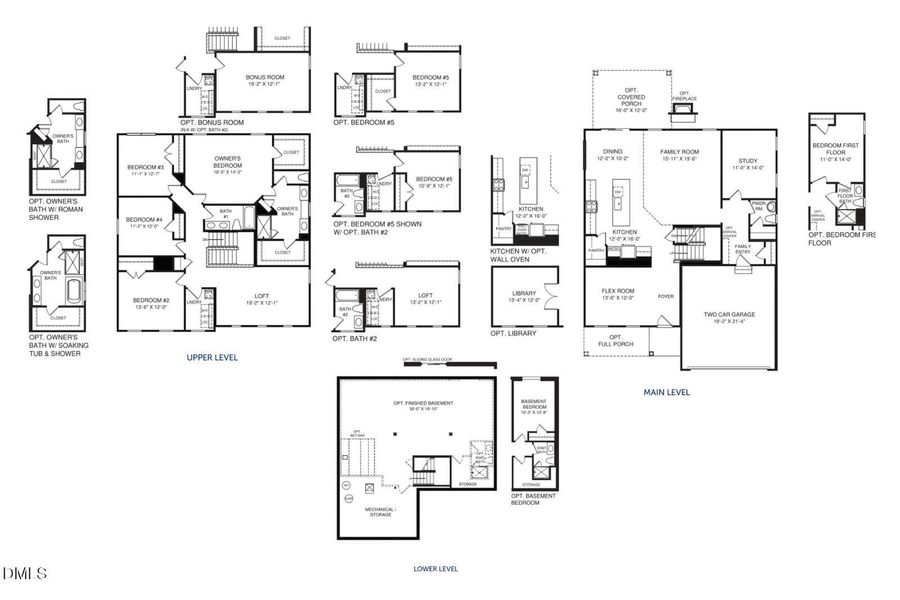 Lehigh Basement Floorplan