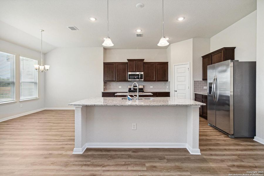 Furnished interior view inside a new home in Lonesome Dove, San Antonio (Image 16).
