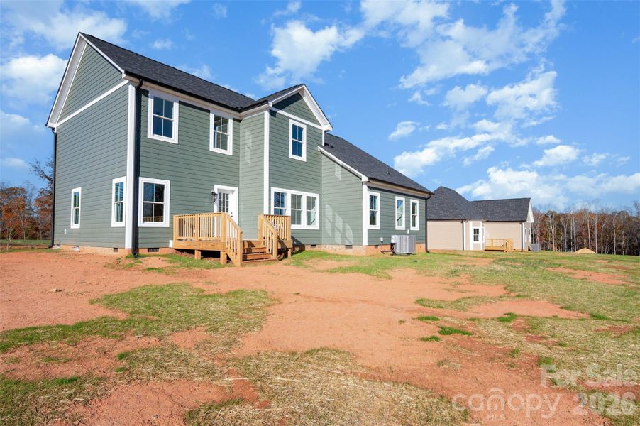 Exterior details and patio area of a home in , China Grove (Image 18).