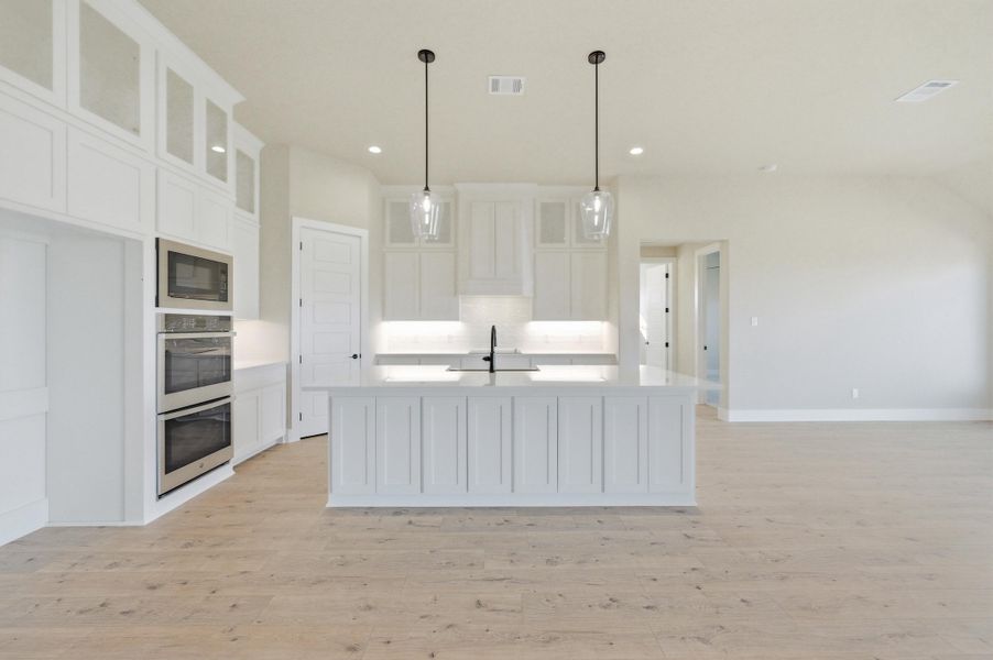 Furnished interior view inside a new home in Coyote Crossing, Godley (Image 4).