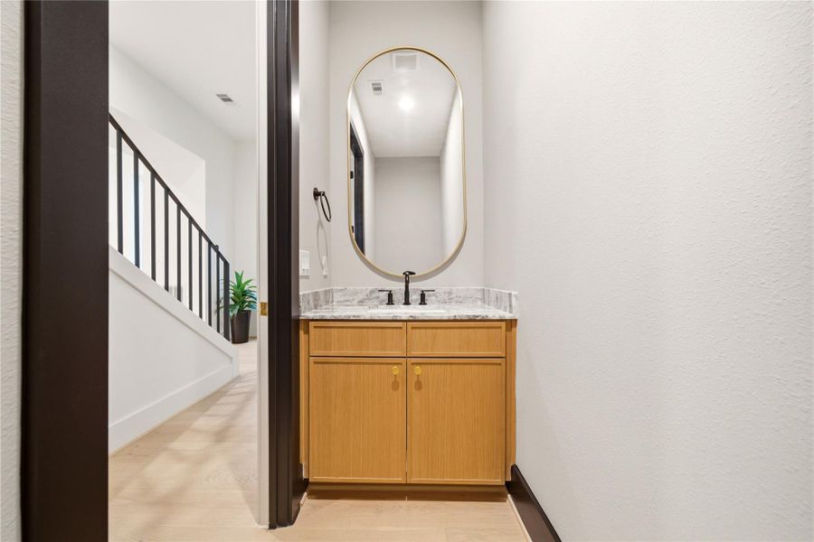 Furnished interior view inside a new home in , Houston (Image 32).