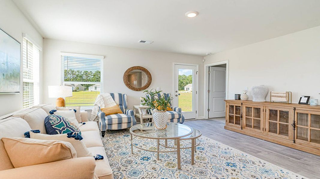 Furnished interior view inside a new home in Auberon Woods, Conway (Image 9). Furnished interior view inside a new home in Auberon Woods, Conway (Image 9).