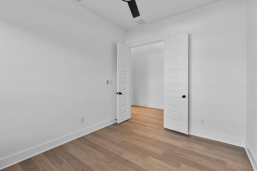 French doors in Study
