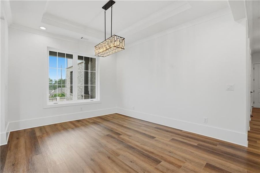 Spacious, unfurnished interior of a new home in , Marietta (Image 24).