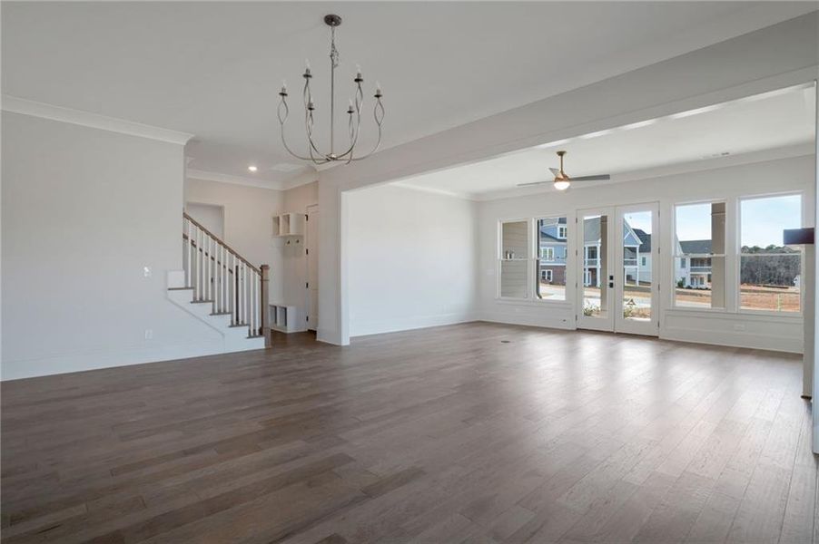 Spacious, unfurnished interior of a new home in , Statham (Image 18).