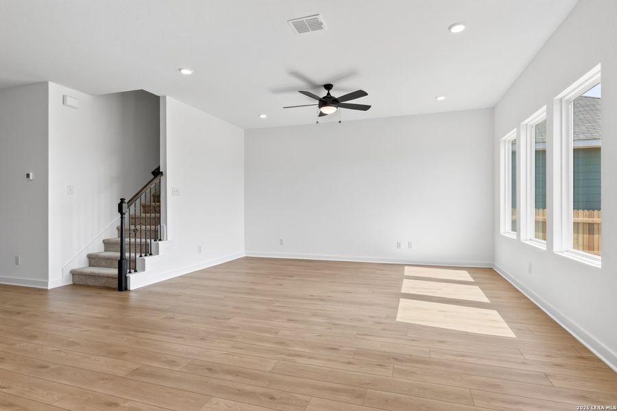 Spacious, unfurnished interior of a new home in The Wilder, Adkins (Image 14).