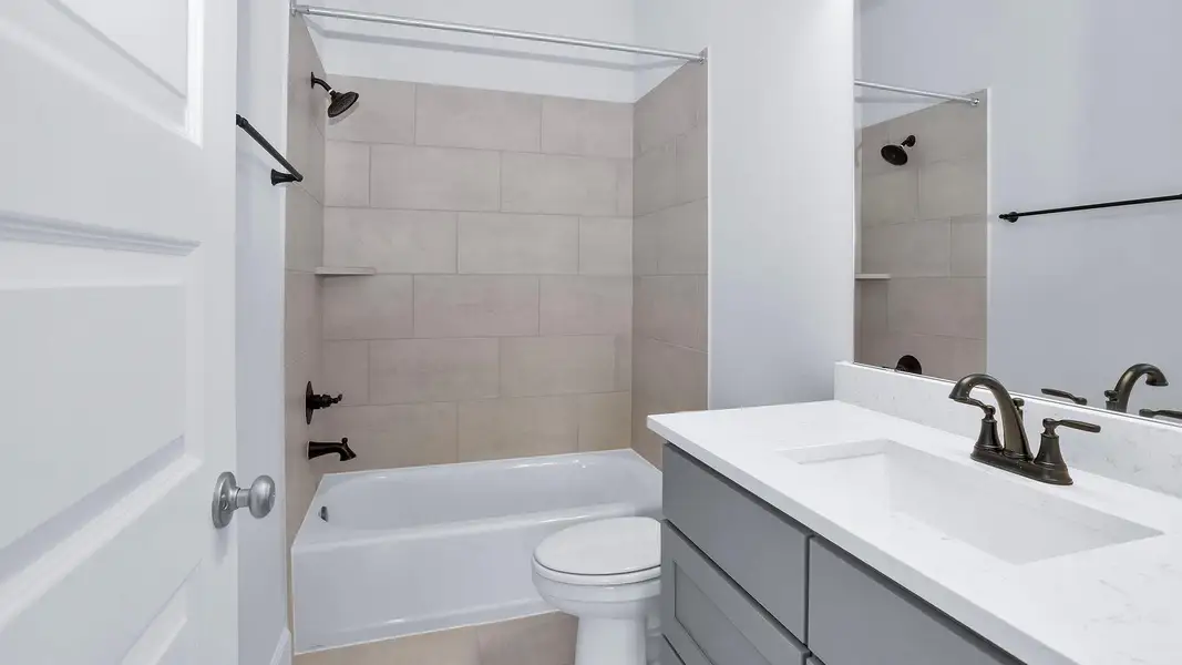 Furnished interior view inside a new home in Kresston, Montgomery (Image 9).