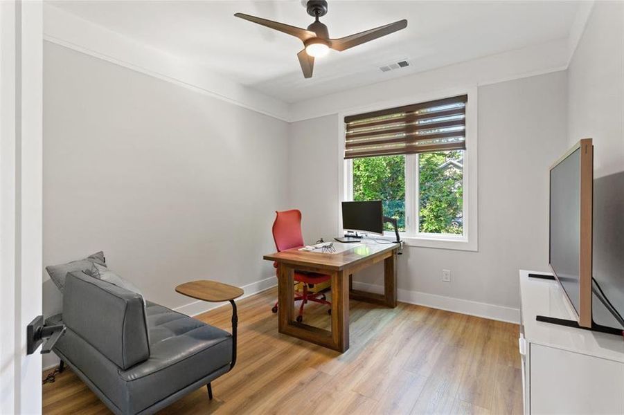 Furnished interior view inside a new home in , Atlanta (Image 13).