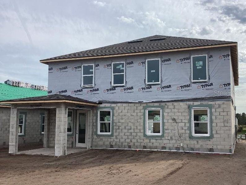 In-progress construction of a new home in Sunbrooke, St. Cloud, FL (Image 37).