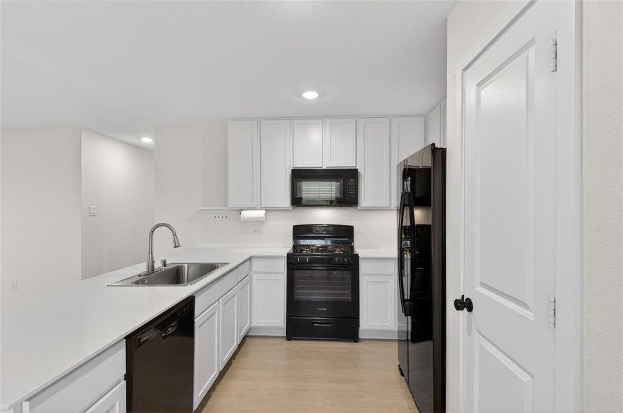 Furnished interior view inside a new home in Creekview, Pilot Point (Image 16).