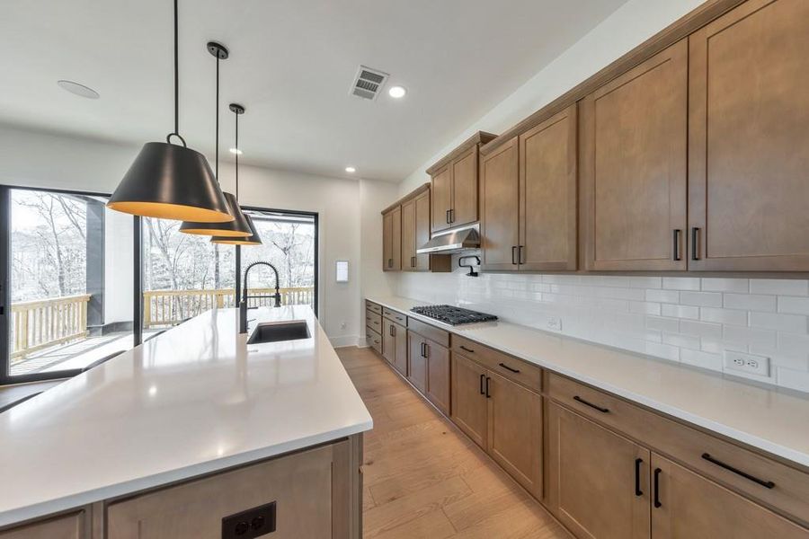 Furnished interior view inside a new home in , Woodstock (Image 9).