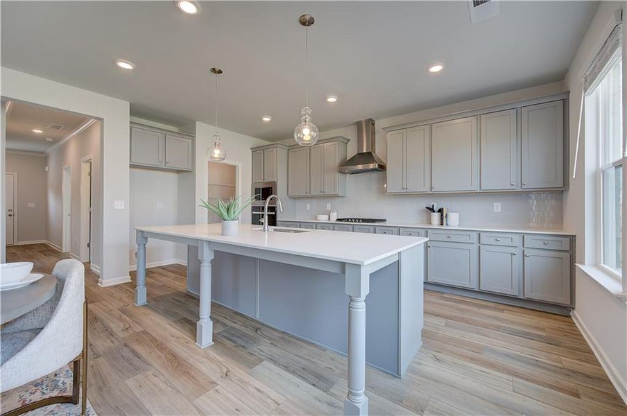 Furnished interior view inside a new home in Burchwood, Stockbridge (Image 7).