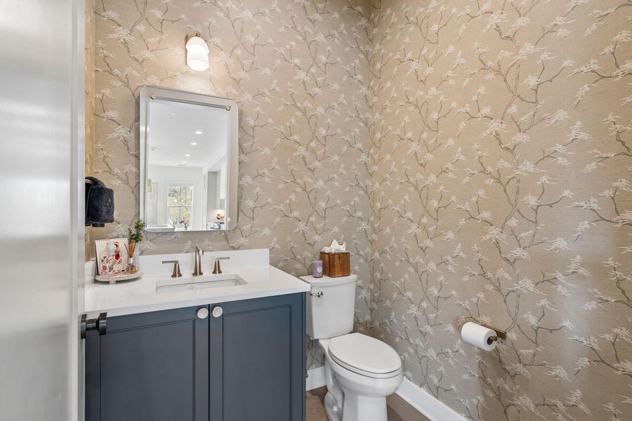 Furnished interior view inside a new home in , Charleston (Image 32).