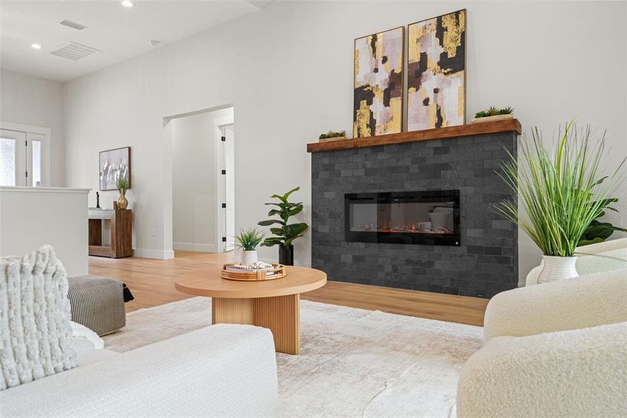 Furnished interior view inside a new home in , Brooksville (Image 45). Furnished interior view inside a new home in , Brooksville (Image 45).