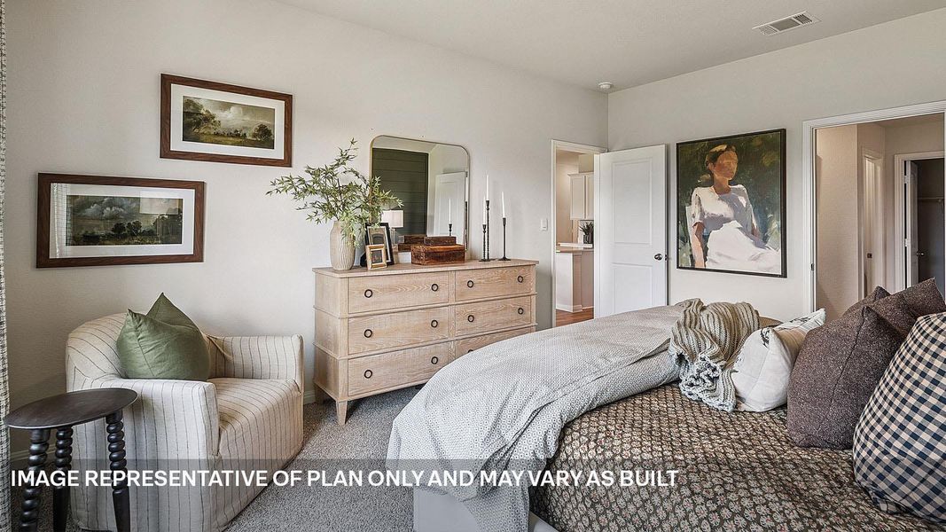 Furnished interior view inside a new home in Thunder Rock, Marble Falls (Image 24).