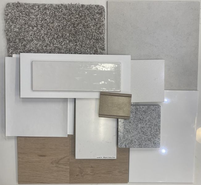 Final interior selections for 25538 Blossom Court