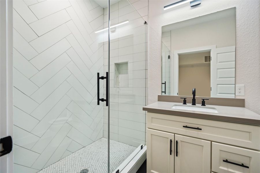 Furnished interior view inside a new home in , Houston (Image 6). Furnished interior view inside a new home in , Houston (Image 6).