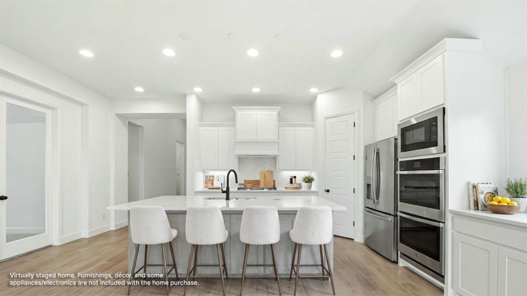 Furnished interior view inside a new home in M3 Ranch, Mansfield (Image 11).