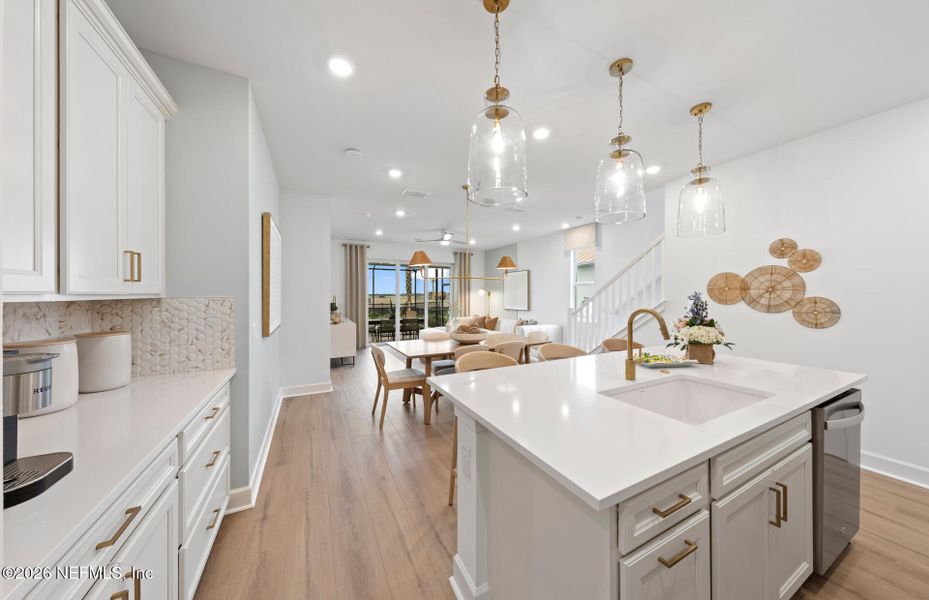 Furnished interior view inside a new home in Seminole Palms, Palm Coast (Image 19).