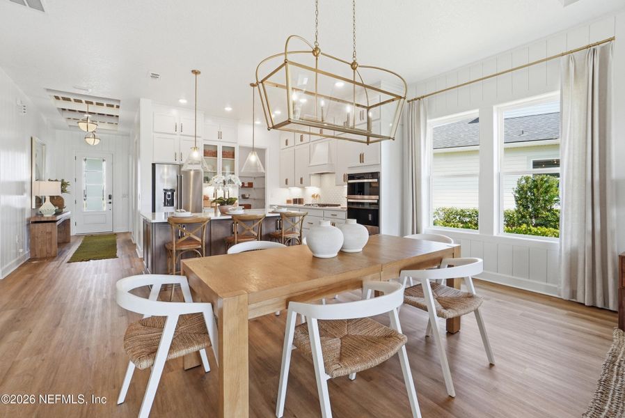 Furnished interior view inside a new home in , St. Augustine (Image 41).