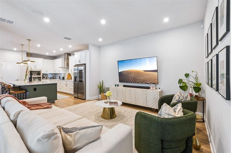Furnished interior view inside a new home in Laureate Park at Lake Nona - Garden Series, Orlando (Image 6).