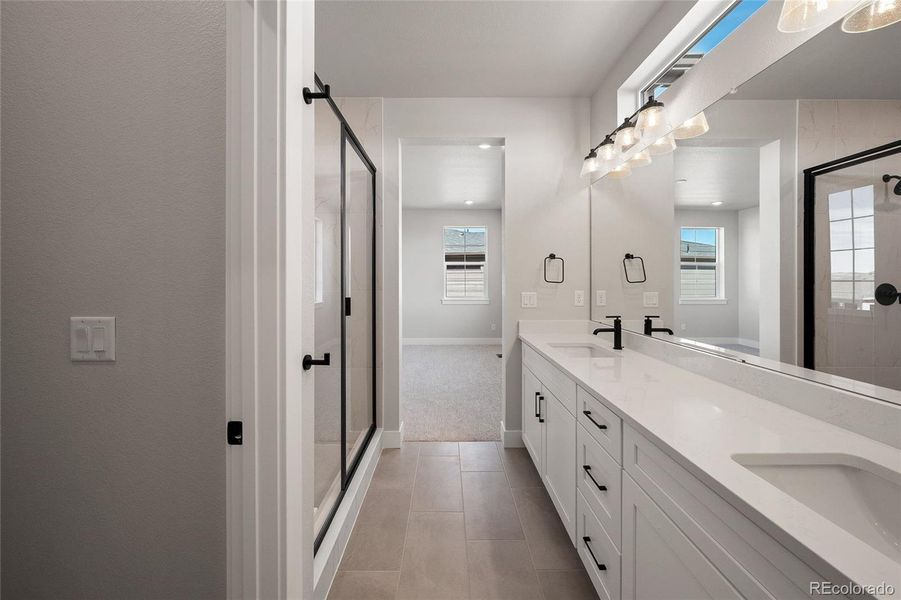 Furnished interior view inside a new home in , Littleton (Image 17).