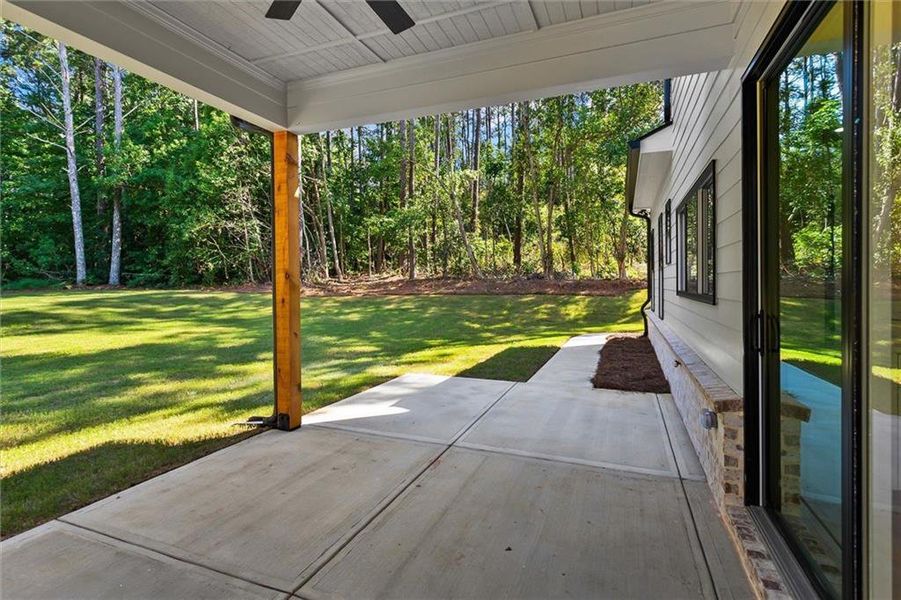 Exterior details and patio area of a home in , Winder (Image 36). Exterior details and patio area of a home in , Winder (Image 36).