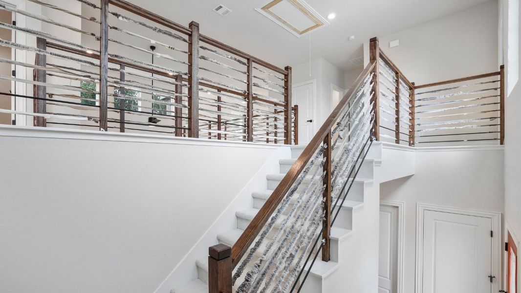 Representative furnished interior of a home built from the Hemingway by D.R. Horton in Northside Place, Carrollton (Image 11). Representative furnished interior of a home built from the Hemingway by D.R. Horton in Northside Place, Carrollton (Image 11).