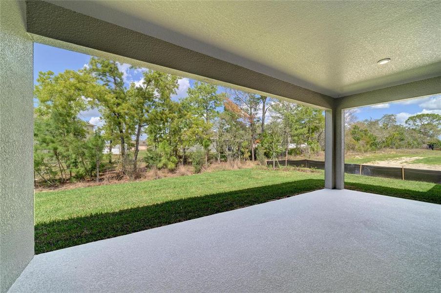 Exterior details and patio area of a home in Caldera, Spring Hill (Image 2).