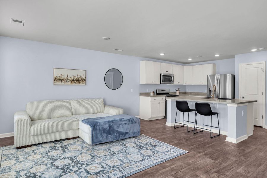 Furnished interior view inside a new home in , Summerville (Image 12).