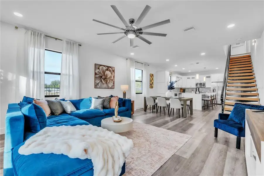 Furnished interior view inside a new home in , Pinellas Park (Image 4).