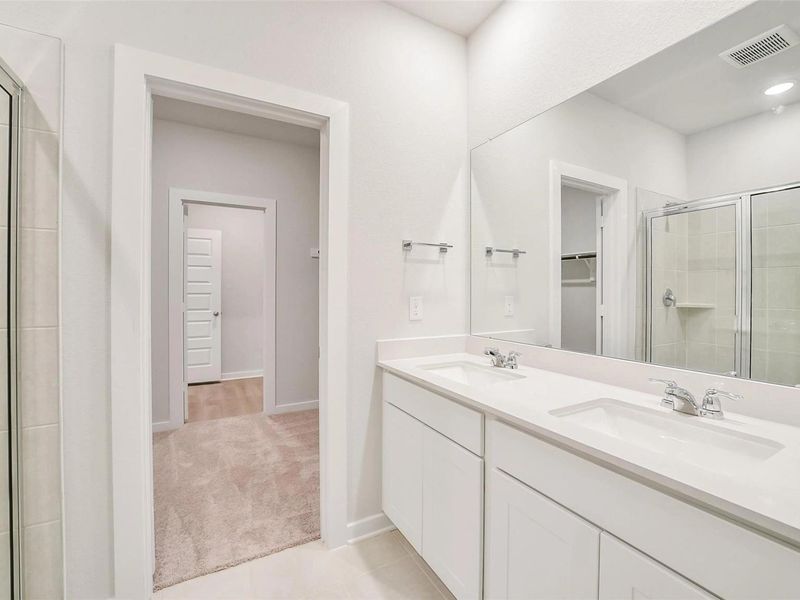 Furnished interior view inside a new home in Lakes at Black Oak, Magnolia (Image 14). Furnished interior view inside a new home in Lakes at Black Oak, Magnolia (Image 14).