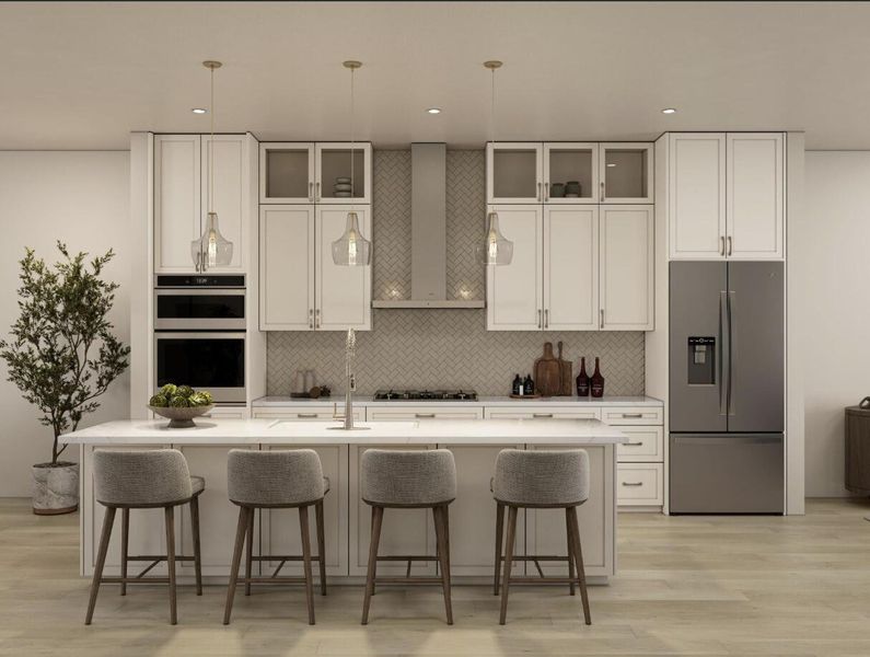 Furnished interior view inside a new home in , Charleston (Image 4).