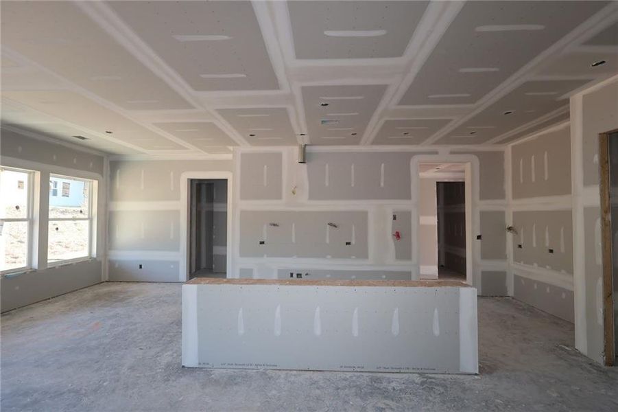 In-progress construction of a new home in Old Mill Preserve, Dallas, GA (Image 8).