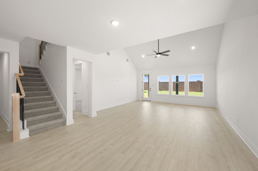 Spacious, unfurnished interior of a new home in Wildflower Ranch, Fort Worth (Image 19).
