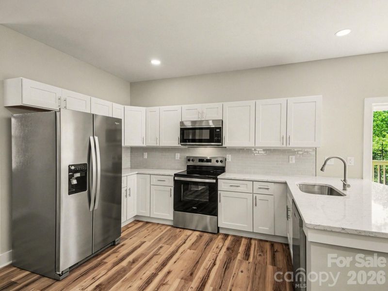 Furnished interior view inside a new home in , Gastonia (Image 9).