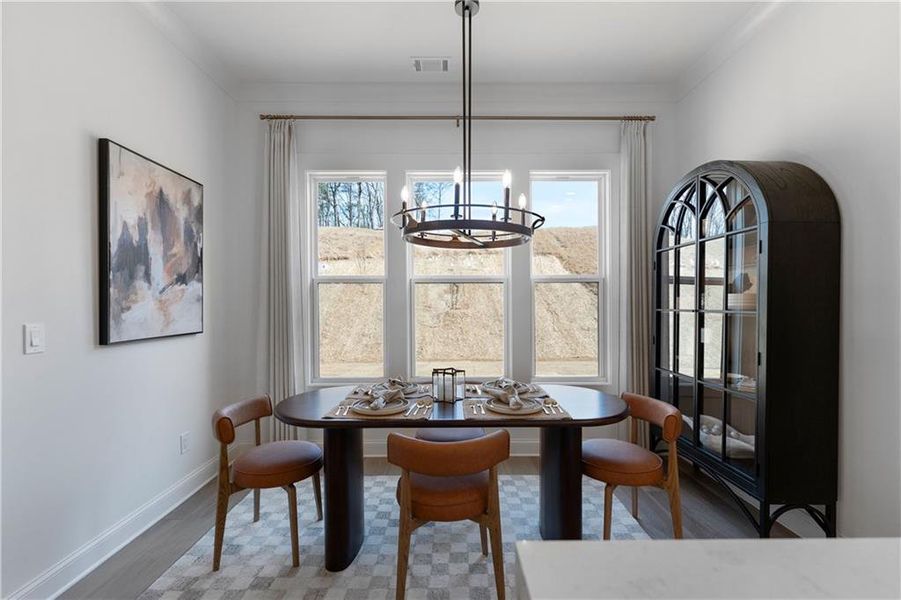 Furnished interior view inside a new home in , Waleska (Image 19).