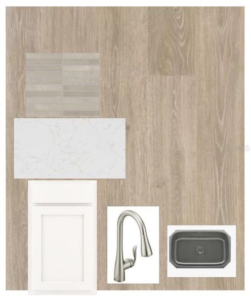 Sample of building materials used in homes in Soleta at Starkey Ranch –  Traditional Series, Odessa (Image 5).