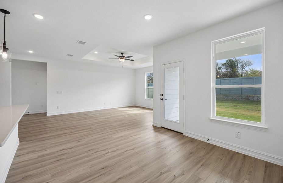 Spacious, unfurnished interior of a new home in Treeline, Justin (Image 23). Spacious, unfurnished interior of a new home in Treeline, Justin (Image 23).