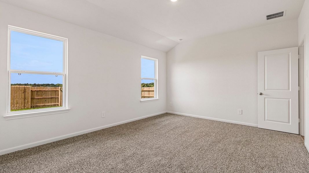 Spacious, unfurnished interior of a new home in Briarwood, Elgin (Image 24). Spacious, unfurnished interior of a new home in Briarwood, Elgin (Image 24).
